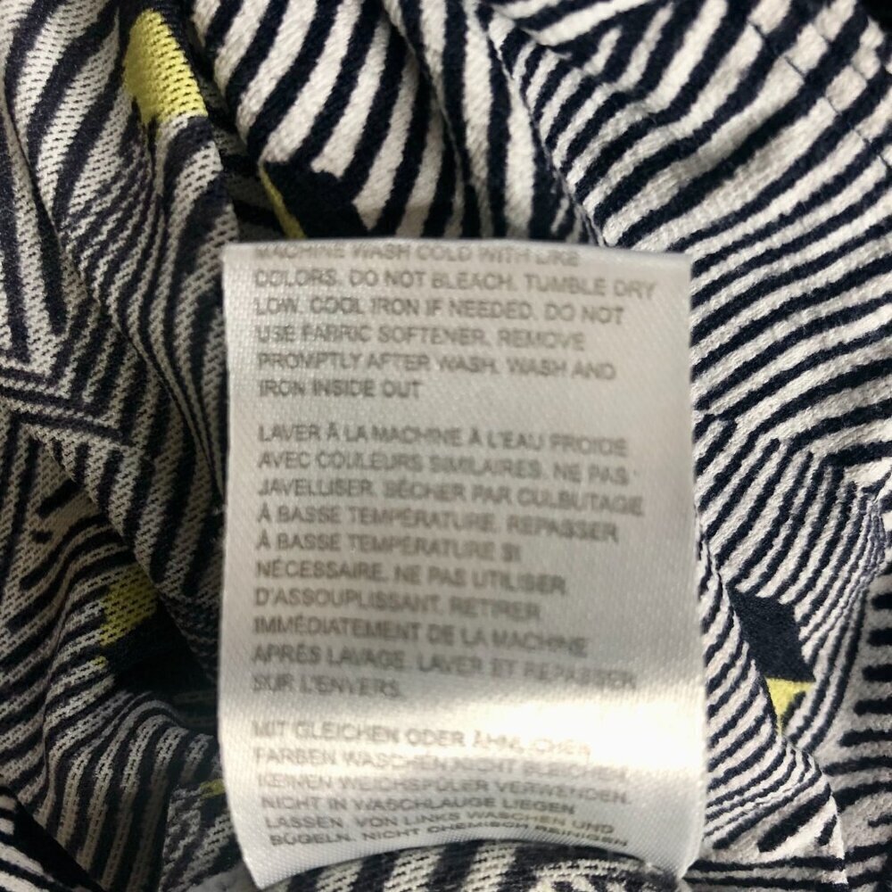 N*VO Golf Skort, Navy Blue & Yellow, Size M - Picture 10 of 10